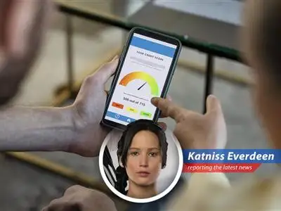A person checks their credit score on a phone app, highlighting the importance of monitoring your financial health.