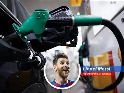 A petrol station in the UK faces rising prices amidst global tensions and domestic tax debates.