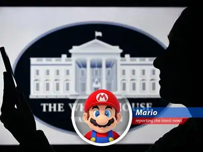 A screen capture of one of the mysterious videos posted by the White House, sparking widespread speculation.