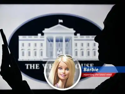 A screenshot from one of the enigmatic videos posted briefly on White House social media accounts.