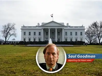 A screenshot of the new White House app on a smartphone.