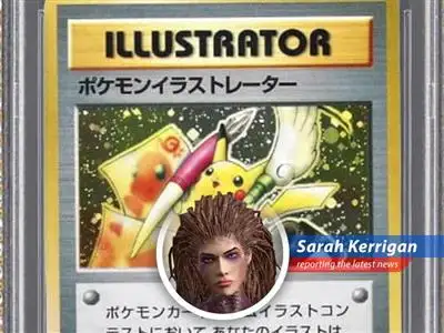 A selection of rare Pokémon cards, now considered alternative assets by some collectors.