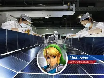 A solar panel farm in China highlighting the nation's significant investment and current overcapacity in solar energy production.