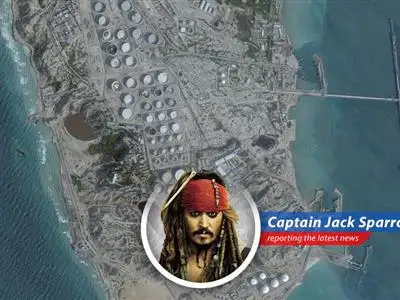 A strategic overview of the Strait of Hormuz and the targeted UAE ports, illustrating the heightened geopolitical risks.