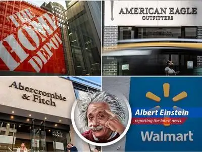 A symbolic depiction of the fluctuating tariff policies under the Trump administration, showing how businesses adapted and evolved.