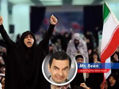 A trading board displaying plunging stock prices reflects the widespread market downturn triggered by escalating Middle East tensions.