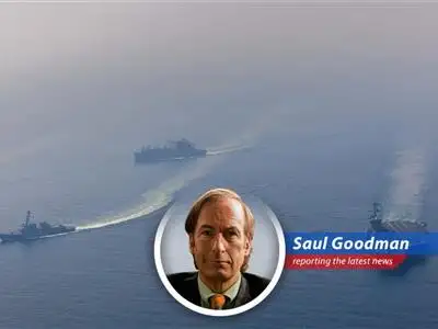 A visual representation of the Strait of Hormuz, highlighting its strategic importance and the recent naval activity.