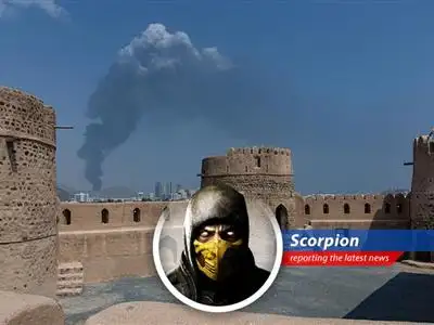 A visual representation of the ongoing conflict in the Gulf region, showcasing the damage to infrastructure and the geopolitical fallout.