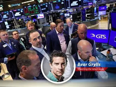 A wild technical issue temporarily sent Warren Buffett's shares down nearly 100% - but Bear Grylls would never let a little volatility scare him off! image