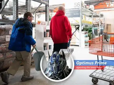 A winter storm blankets a neighborhood, highlighting the potential for widespread disruption and financial impact.