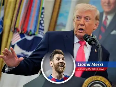 A world map highlighting the geopolitical tensions between the US and Iran, with a metaphorical soccer ball representing the peace talks.