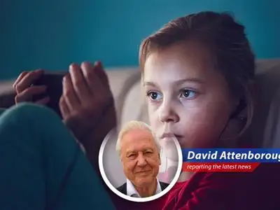 A young mind navigates the digital world, highlighting the need for enhanced protections on social media platforms.