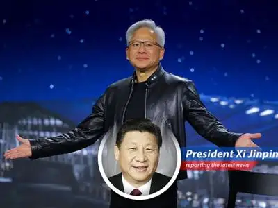 AI Stocks in China Surge After Nvidia CEO's Optimistic Remarks.