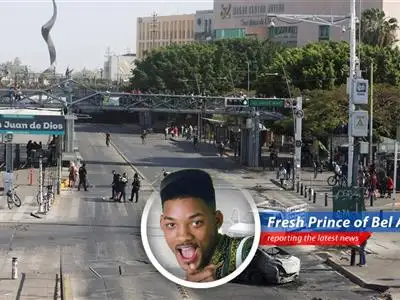 Aftermath of cartel violence following the death of El Mencho. The streets speak louder than words, a stark reminder of the power at play.