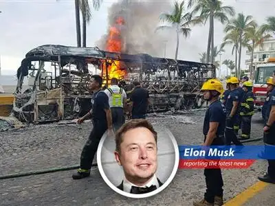 Aftermath of cartel violence in Jalisco Mexico following the death of El Mencho.