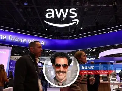 Aftermath of drone strikes on Amazon data centers in the Middle East disrupting cloud services.