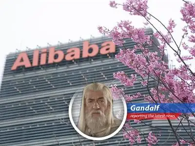 Alibaba's stock rallies following optimistic AI investment outlook, offsetting concerns about profit decline.