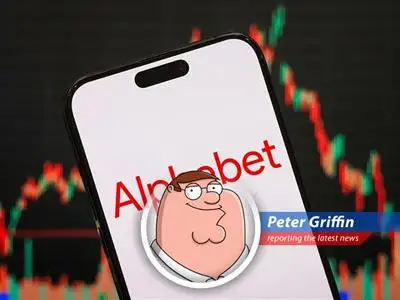 Alphabet's logo atop a pile of money – because that's what this whole thing is about, right?