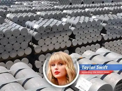 Aluminum ingots at a smelting facility, representing the global supply chain at risk.