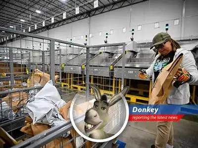 Amazon delivery van reflects rising fuel costs and logistics surcharges.