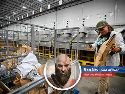 Amazon's delivery van symbolizes the logistical challenges exacerbated by rising fuel costs amid global conflicts.