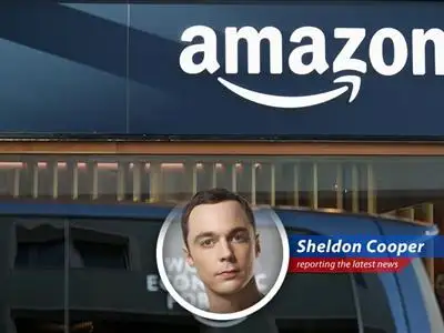 Amazon's headquarters, where executives are grappling with AI-induced operational challenges. 