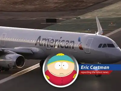 American Airlines flight attendants picket outside company headquarters, protesting current leadership. image