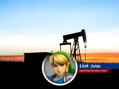 An artist's depiction of oil tankers sailing towards Hyrule, awaiting the lifting of sanctions.