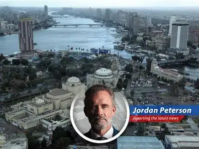 An artist's rendering of The Spine, a proposed mixed-use development east of Cairo, envisioned as a sustainable and integrated urban environment.