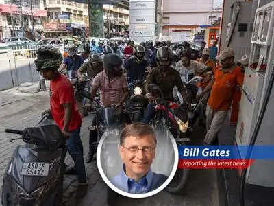 An oil tanker navigating global waters reflecting India's strategic energy decisions amidst geopolitical challenges.