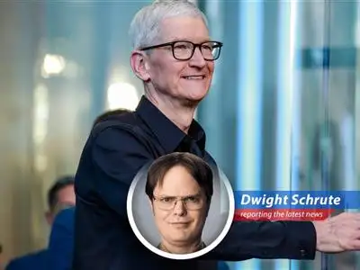 Apple CEO Tim Cook observes the MotionVFX acquisition, plotting new strategies for Final Cut Pro dominance. This is serious business.