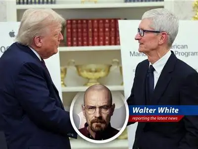 Apple's CEO Tim Cook championing American Manufacturing, investing billions to strengthen domestic supply chains.