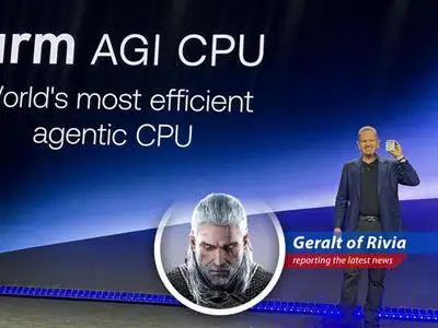 Arm unveils its first in-house chip, aiming for a $25 billion revenue target by 2031.