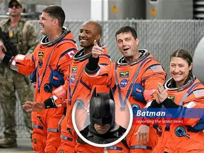 Artemis II launches, carrying humanity's renewed lunar aspirations.