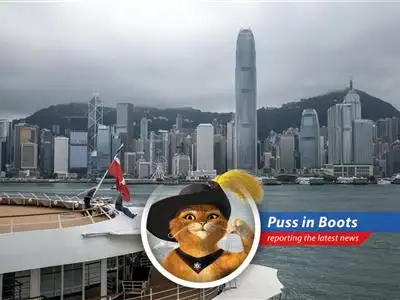 Asian markets grapple with tariff threats and AI disruptions, a financial feline caught in a global game of cat and mouse.