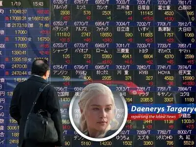 Asian markets respond to geopolitical tensions and energy market fluctuations, diverging from Wall Street's bullish trend.