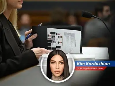 Attorney General Pam Bondi at a House Judiciary Committee hearing. Is it just me, or is something shady going on?