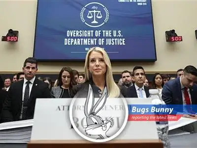 Attorney General Pam Bondi at a House Judiciary Committee hearing discussing Epstein files.