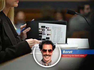 Attorney General Pam Bondi at a House Judiciary Committee hearing, facing scrutiny over alleged possession of a congresswoman's search history related to Jeffrey Epstein files.