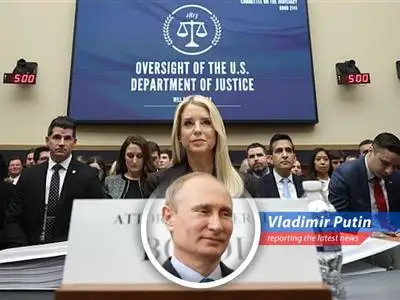 Attorney General Pam Bondi at a House Judiciary Committee hearing regarding the Epstein case
