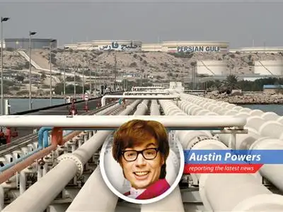 Austin Powers ponders the troop deployments, channeling his inner international man of mystery to decode the geopolitical landscape.