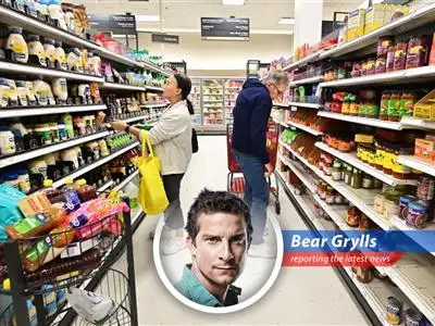 Bear Grylls adds humor and satire to the latest inflation trends and Federal Reserve concerns image