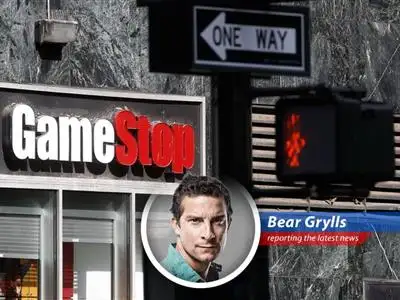 Bear Grylls shares his wild thoughts on meme stocks and the return of 'Roaring Kitty' image