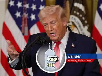 Bender ponders the implications of the Jones Act waiver while polishing his shiny metal body.