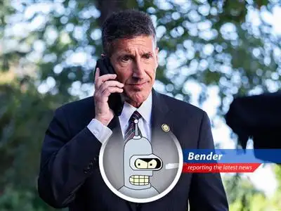 Bender ponders the implications of the new tax bill, naturally with a cigar and a calculator...mostly for show.