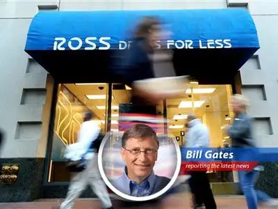 Bill Gates shares his witty take on the latest news of companies in extended trading image