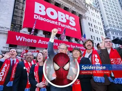 Bob's Discount Furniture showroom, showcasing its value-focused furniture offerings.