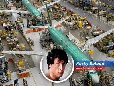 Boeing 737 MAX jetliner takes off symbolizing the company's strong start to the year with increased deliveries and orders