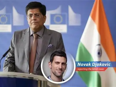 Boeing aircraft soar symbolizing potential $80 billion deal with India. A new dawn in trade or turbulent skies ahead? image