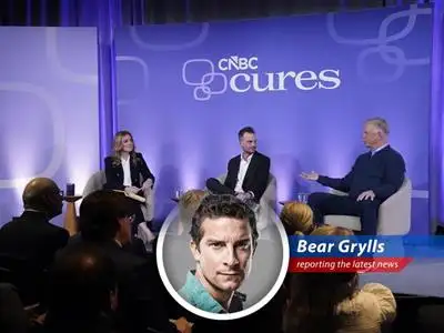 Boomer Esiason and his son Gunnar at the CNBC Cares Summit discuss their journey with cystic fibrosis and their foundation's impact.